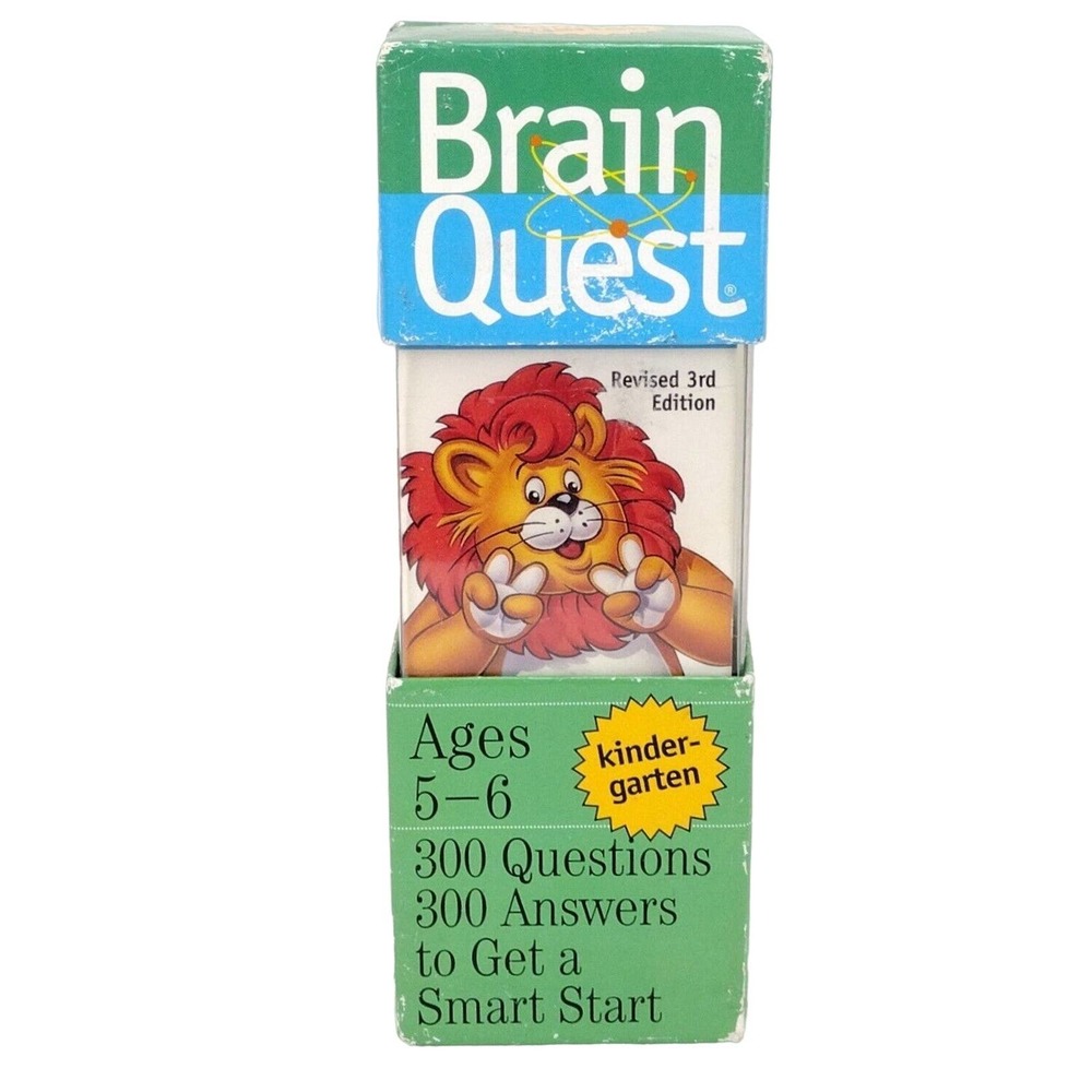 Brain Quest Ages 5 6 Kindergarten Revised 3rd Edition Questions & Answers